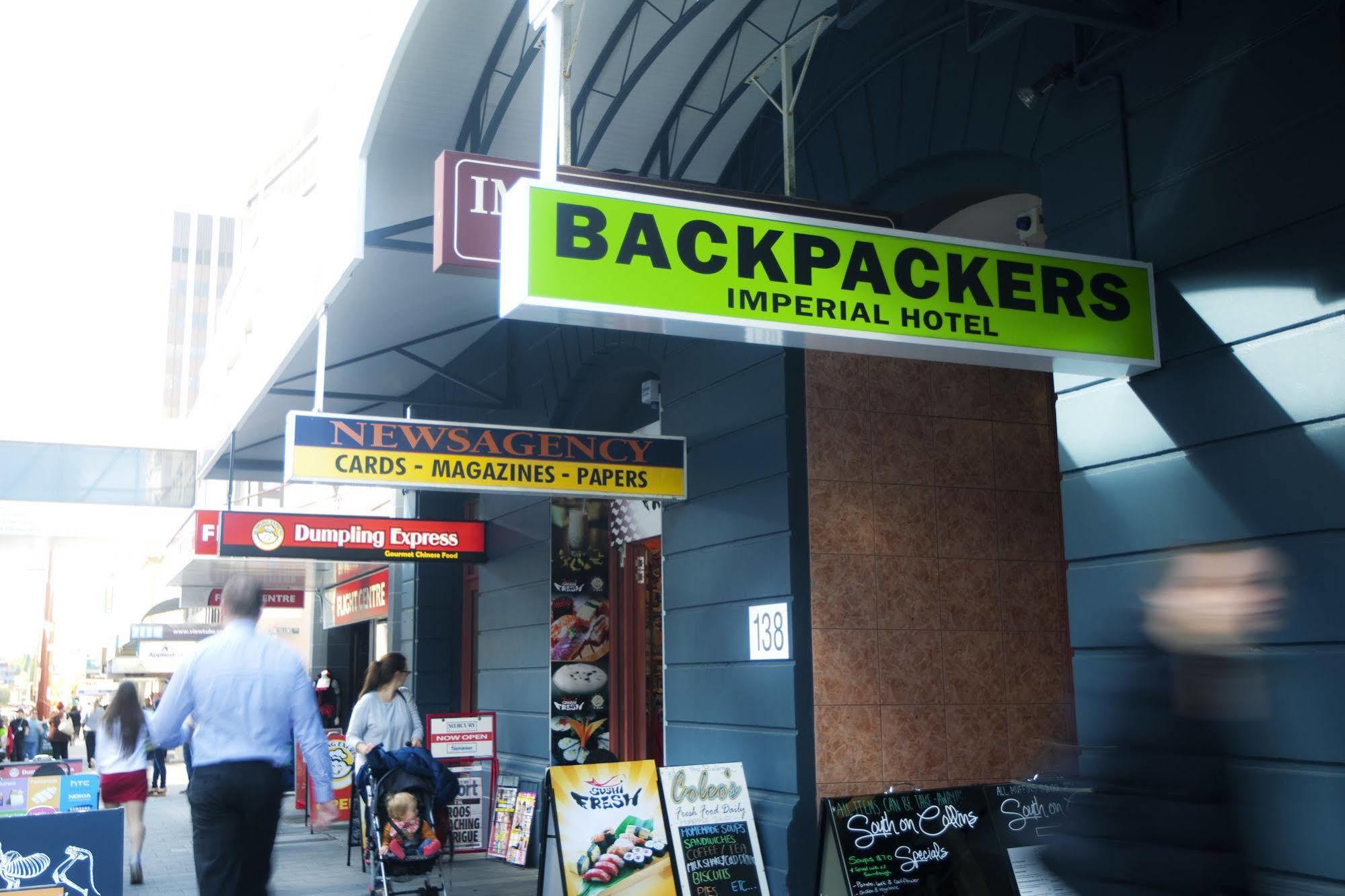 Backpackers Imperial Hotel Hobart Exterior photo