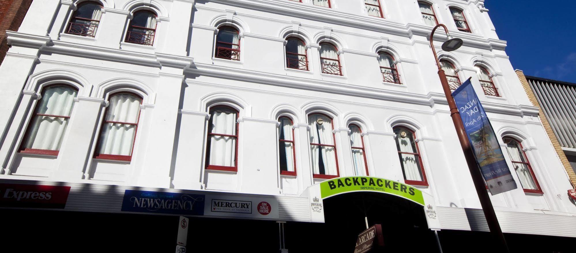 Backpackers Imperial Hotel Hobart Exterior photo